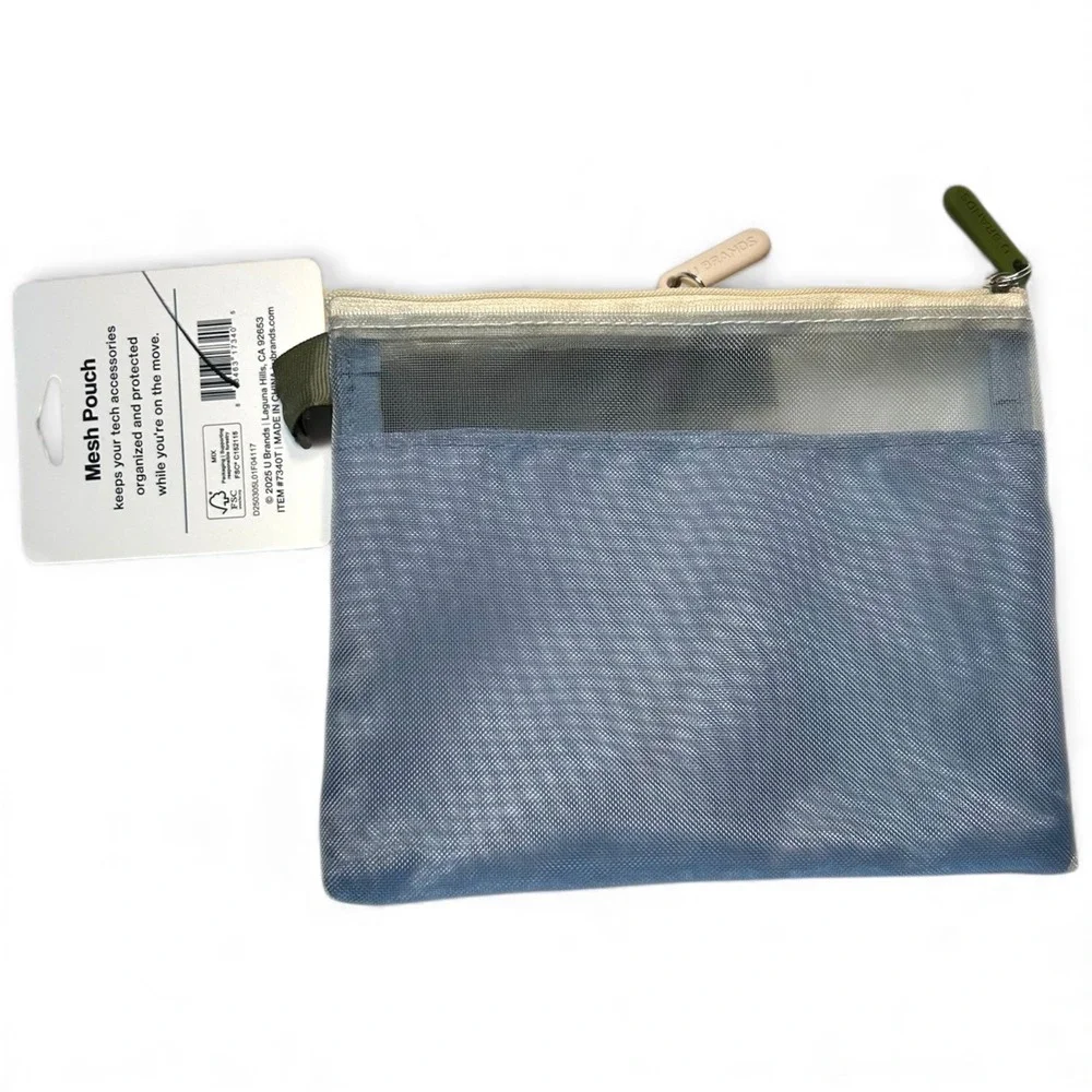 U Brands‎ Micro Mesh Tech Pouch and Up & Up Tablet Sleeve Bundle